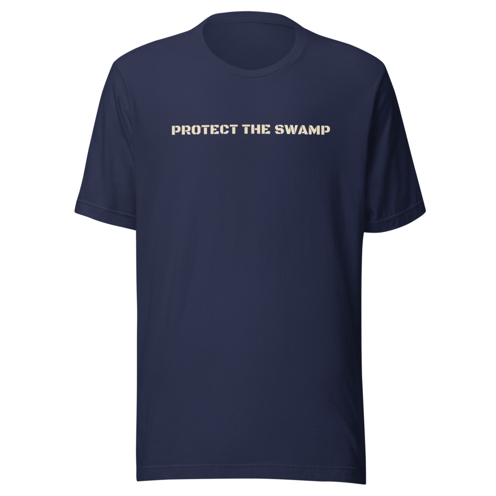Protect The Swamp - Bella + Canvas — Navy