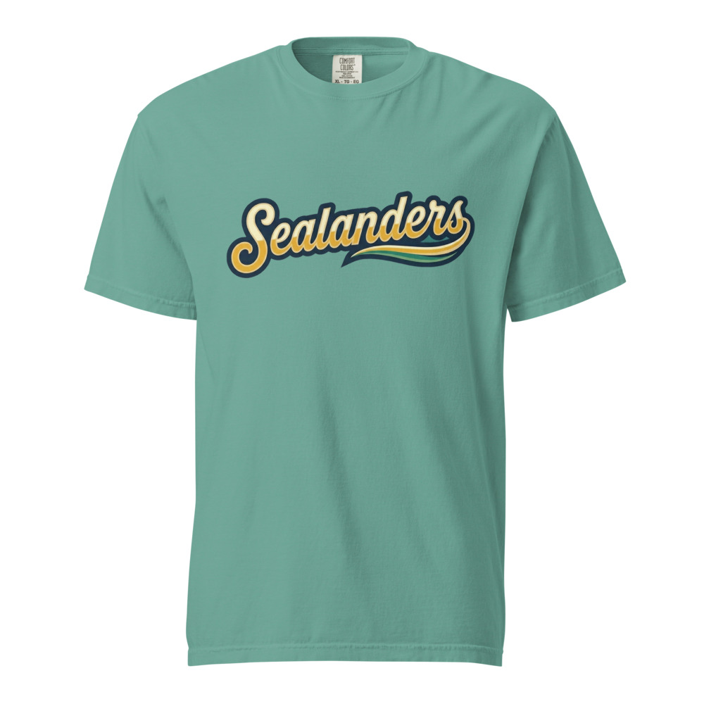 Sealanders T-Shirt - Comfort Colors — Seafoam