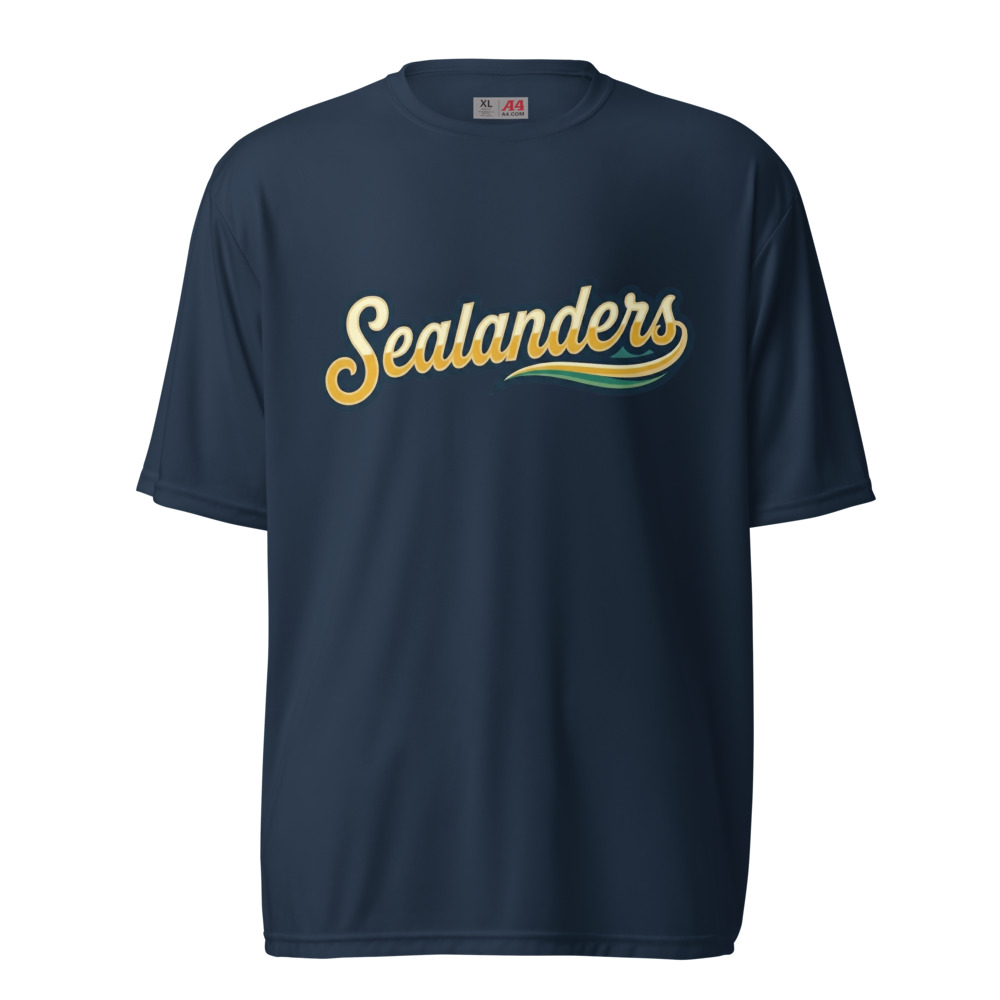 Sealanders Moisture Wicking T-Shirt — Navy