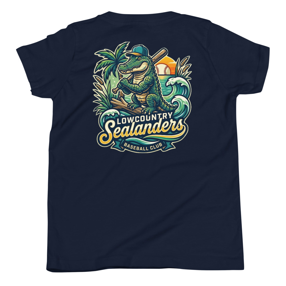 Youth Sealanders T-Shirt - Bella + Canvas — back