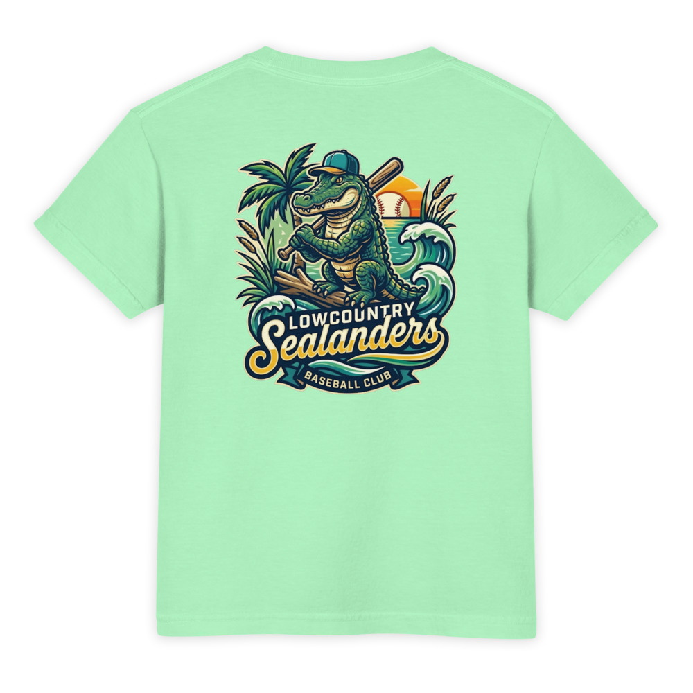 Youth Sealanders T-Shirt - Comfort Colors — back
