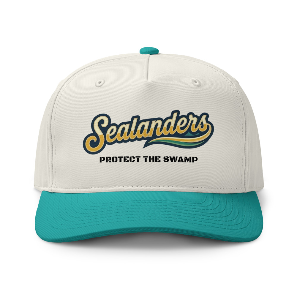 Sealanders Protect The Swamp 2-Tone Hat — Natural / Charlotte
