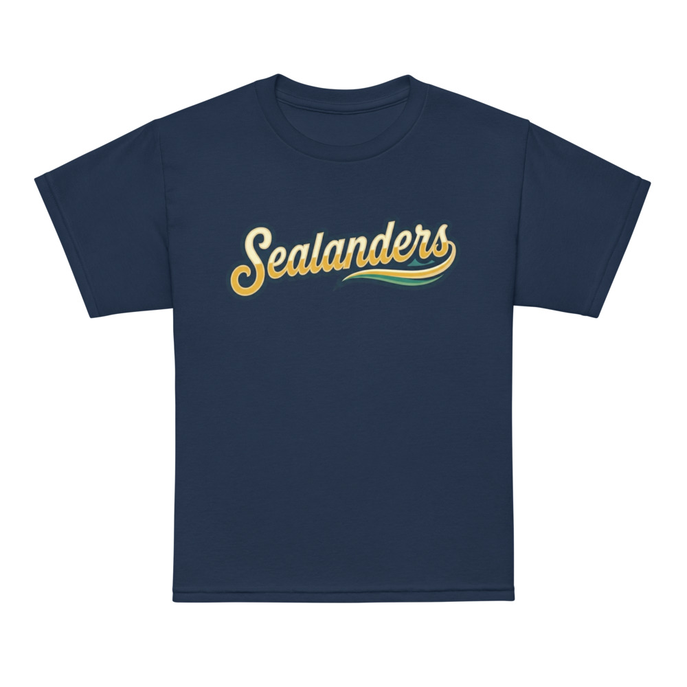 Youth Sports  T-Shirt - Gildan (50/50) — Navy