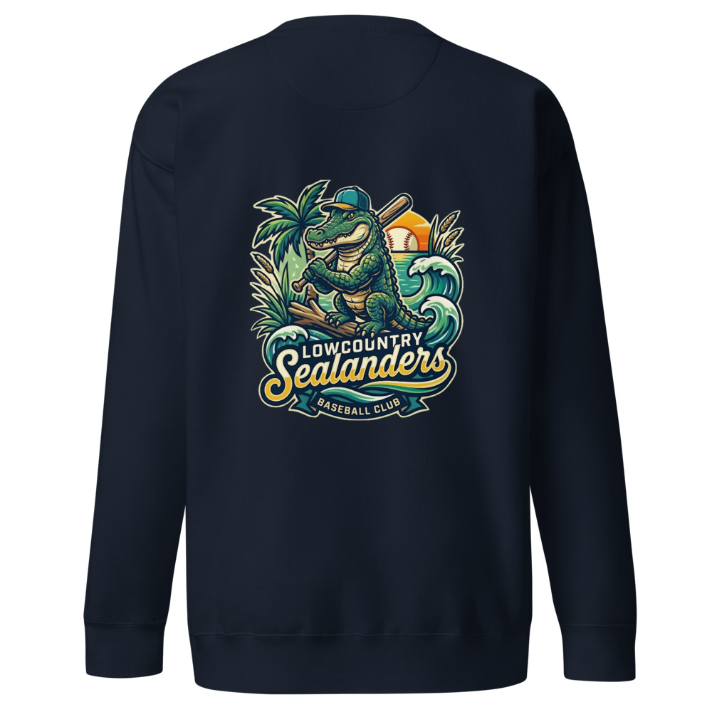 Protect The Swamp Crewneck Sweatshirt (Large Logo on Back) — back