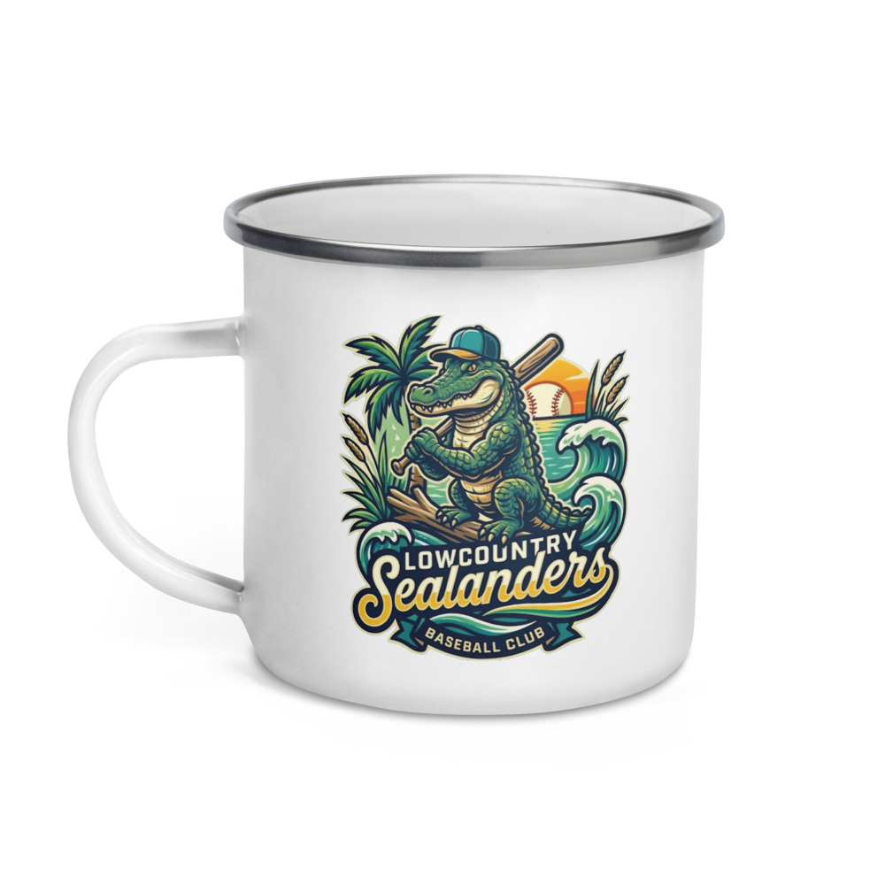 Enamel Mug — left