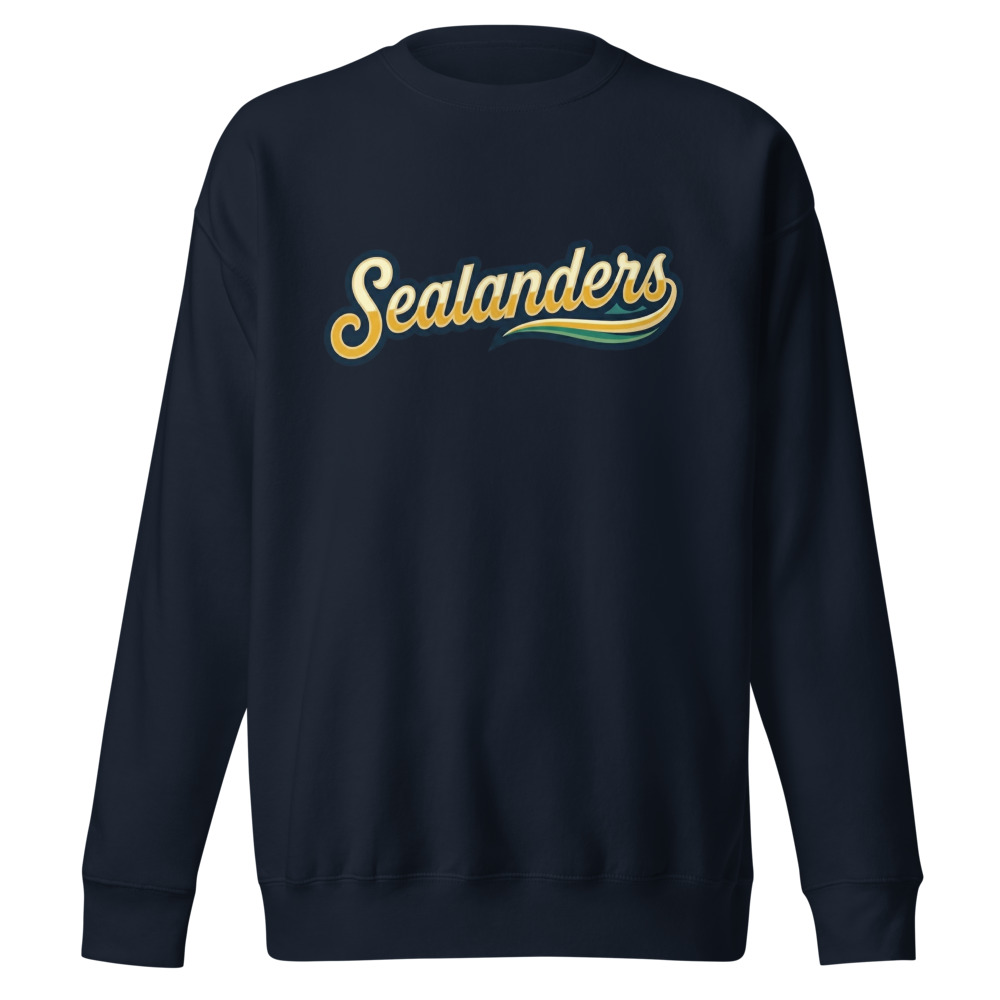 Sealanders Crewneck Sweatshirt — Navy Blazer