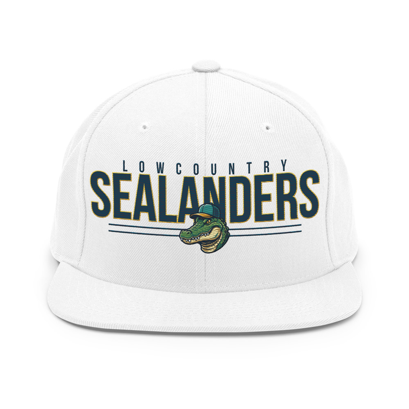 Lowcountry Sealanders Vibes Hat — White