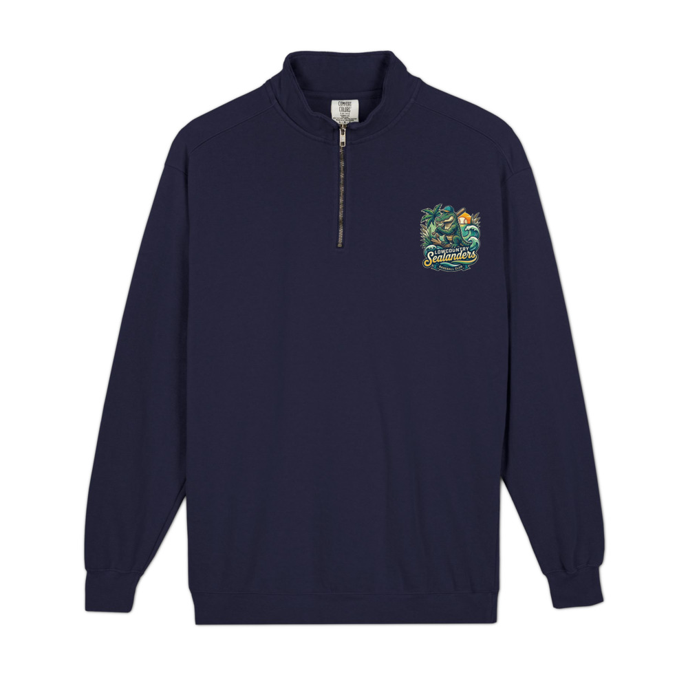 Premium Quarter Zip — True Navy