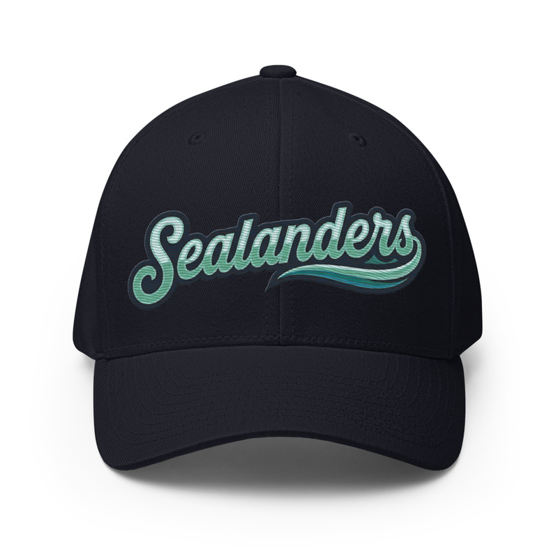 Flexfit Teal-landers Hat — Dark Navy