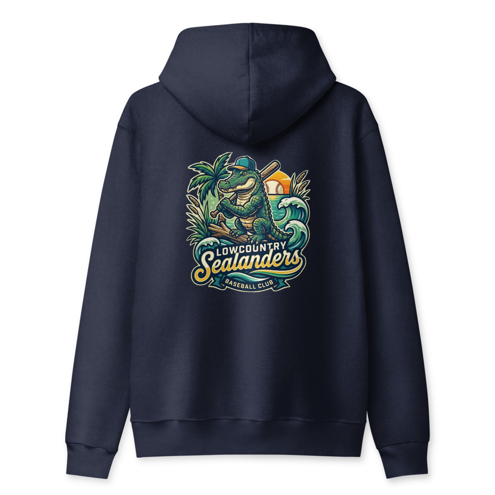 Unisex Full Zip Hoodie — back